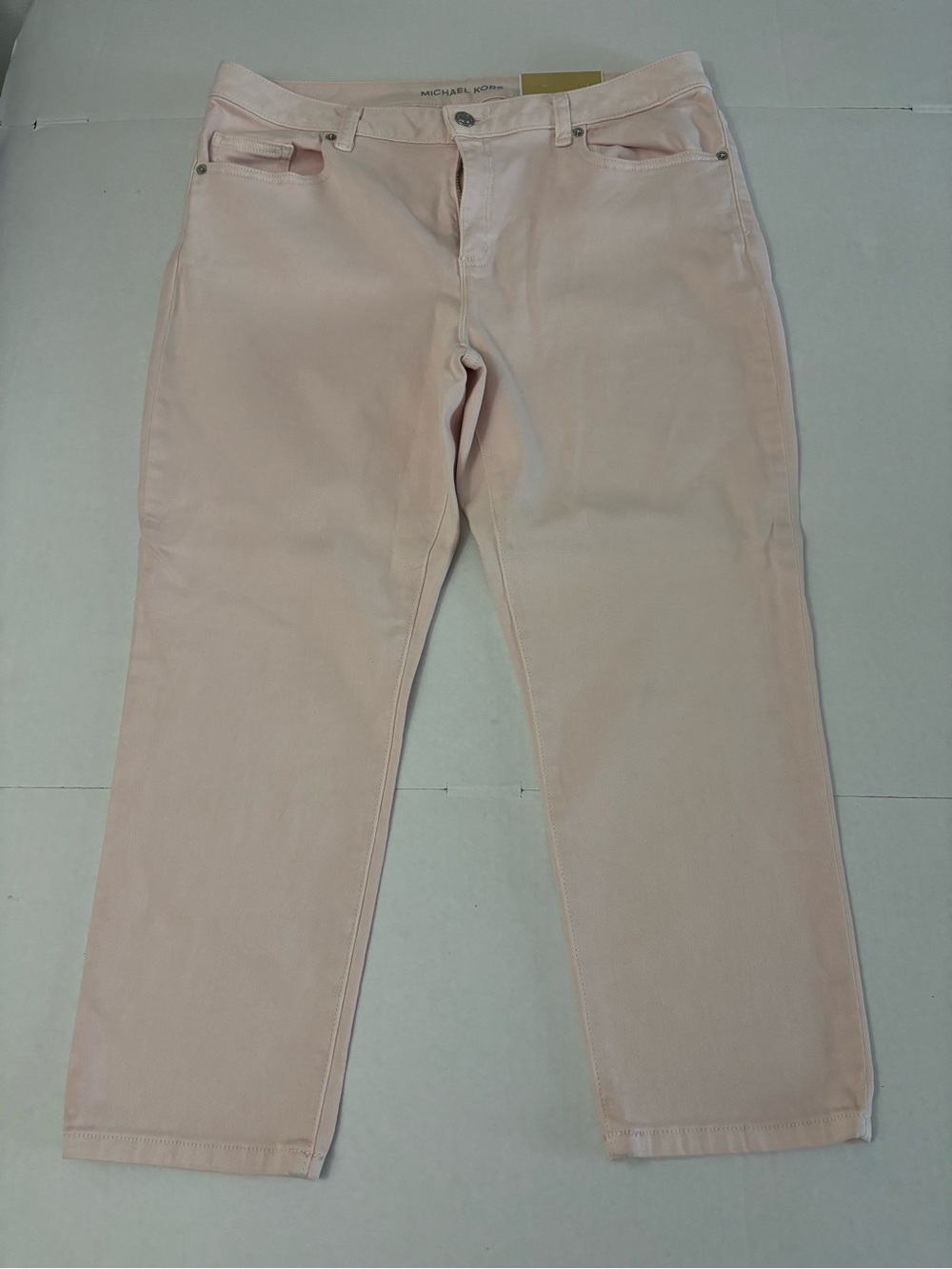 Michael Kors Izzy Cropped Skinny Jeans Women’s Size 12 inseam 23”